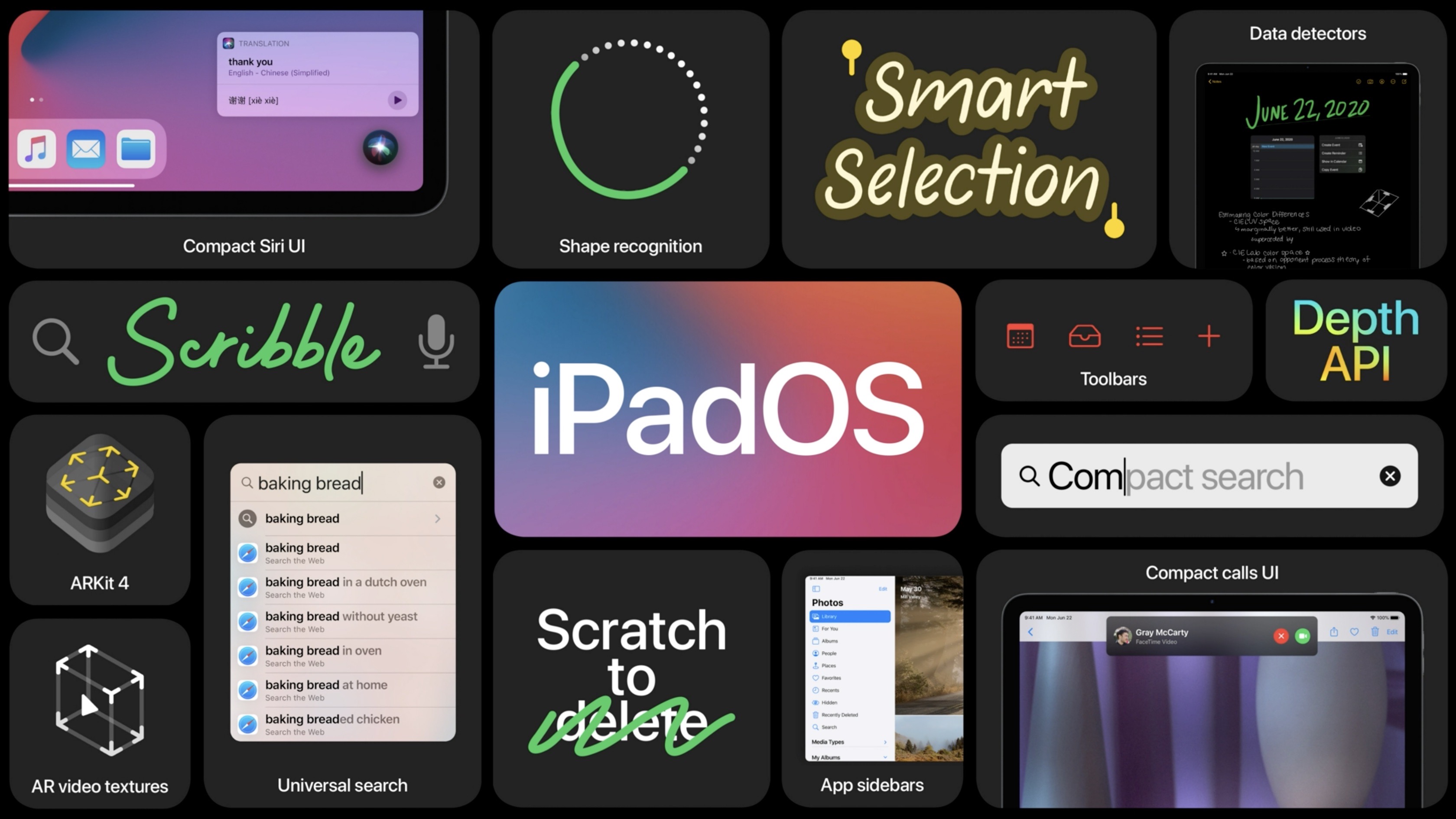 iPadOS features